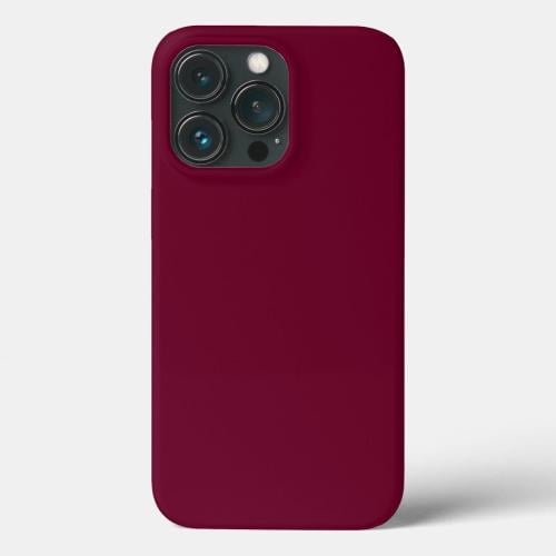 iPhone case burgundy