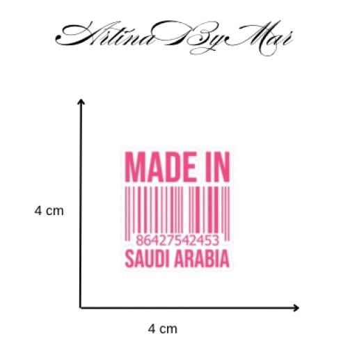 5- MADE IN SAUDI ARABIA