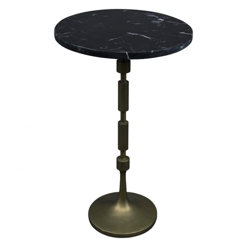 طاولة خدمة اللاما باللون النحاسي