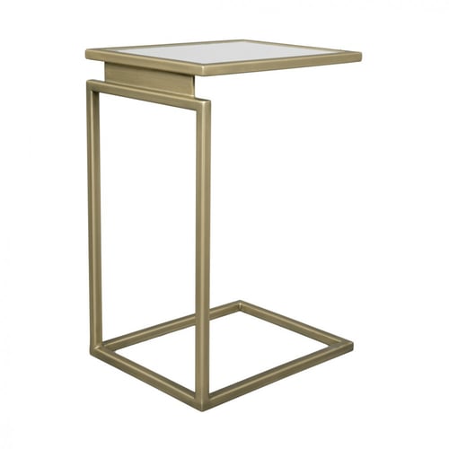 طاولة خدمة بيوتي باللون الذهبي