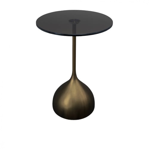 طاولة خدمة سكاي باللون النحاسي المعتق