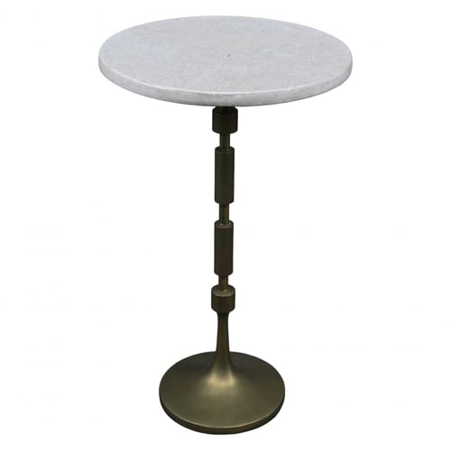 طاولة خدمة اللاما باللون النحاسي