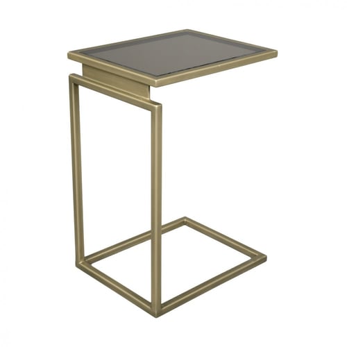 طاولة خدمة بيوتي باللون الذهبي