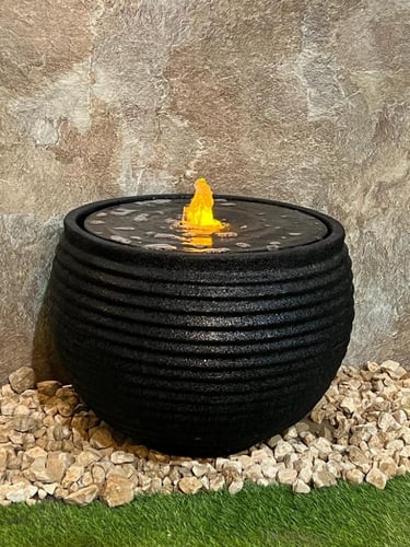 نافورة حلزونية