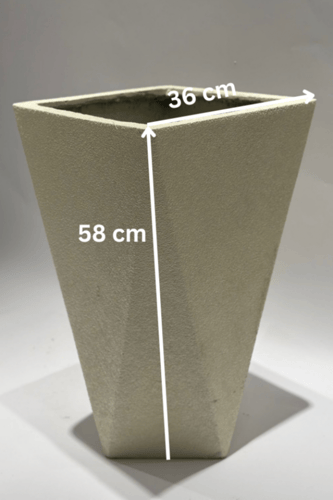 حوض زرع سداسي حجم صغير