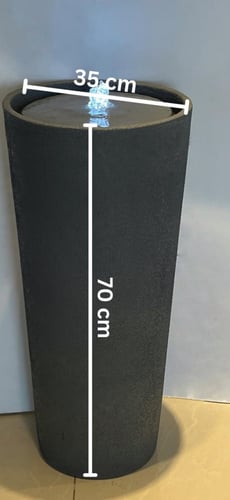 نافورة عامودية