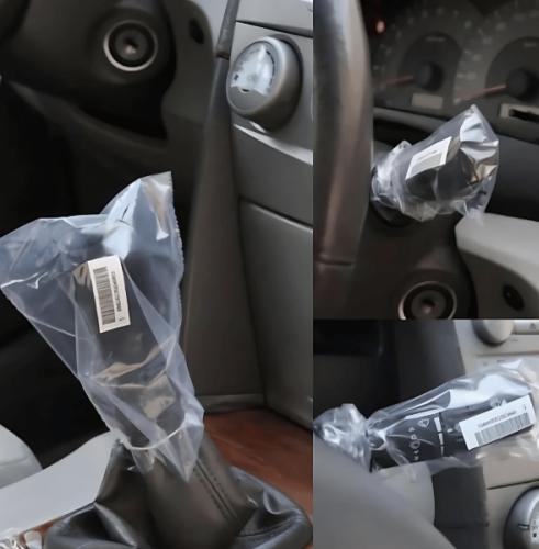 اكياس المساحات وكاله مع الاستكرات طقم حبتين