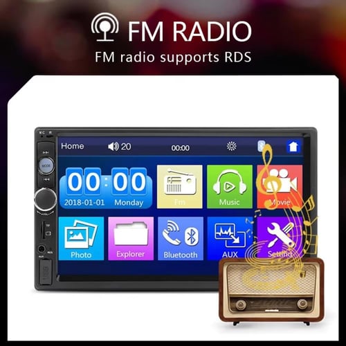 شاشة 7 إنش بلوتوث