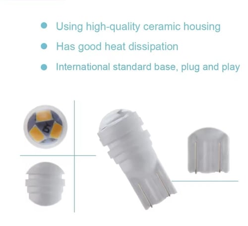 ليد ابيض ثلجي توباكس كوري