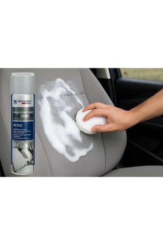 منظف مقاعد قماش رغوة