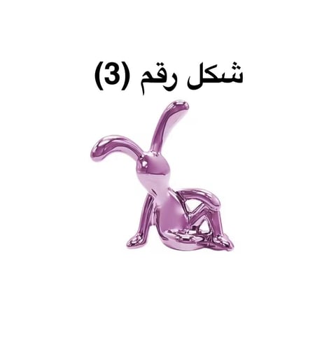 الأرنب زينه عدد من الاشكله