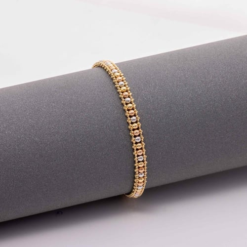 اسوارة ذهب دوريكا ملونة