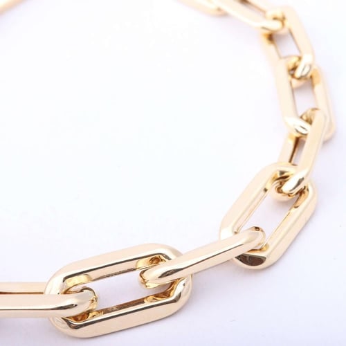 اسوارة جنزير ذهب إيطالية الوزن (7.6) جرام