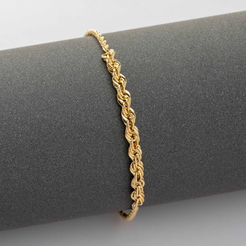 سوارة ذهب ايطالي تصميم روبشن