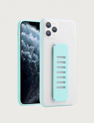 كفر ايفون11 برو ماكس, بحواف باللون الاخضر مع مسكه