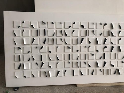 لوحة أوراق مطويه مقاس ٢٥٠* 1م