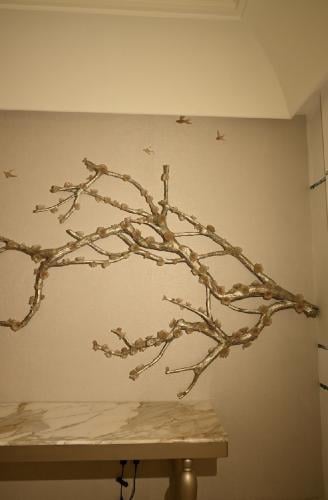 غصن الورود و الطيور مقاس 8m