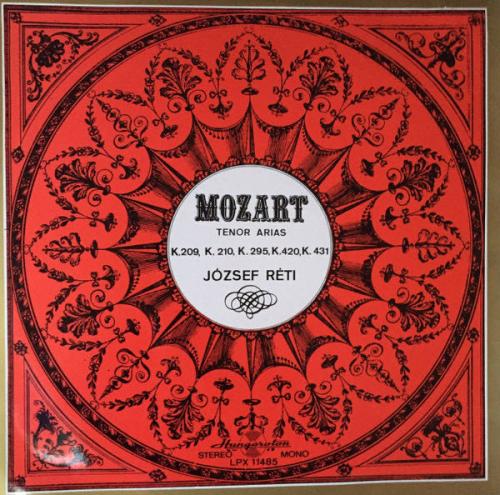Mozart*, József Réti – Tenor Arias K.209, K.210, K...