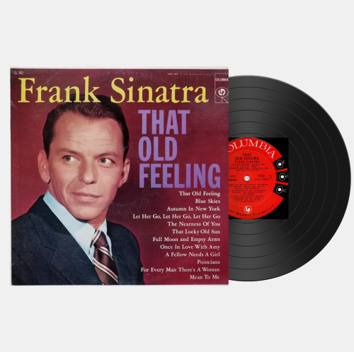 اسطوانة جرامافون أجمل أغاني المطرب العالمي Frank S...