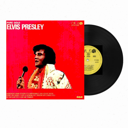 اسطوانة جرامافون أجمل أغاني الفاس بريسلي