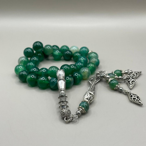 غضّه | سبحة عقيق برازيلي