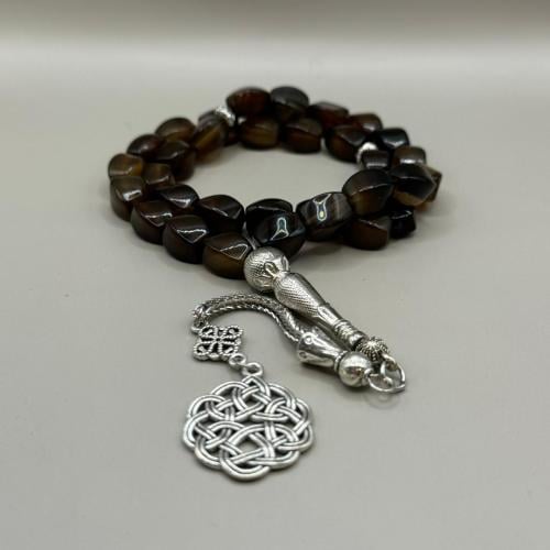 أدمس | سبحة عقيق برازيلي