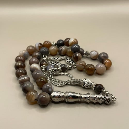 دغيّمه | سبحة عقيق برازيلي