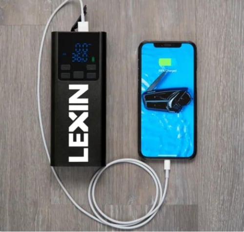 شاحن جوال وماطور هواء LEXIN P5