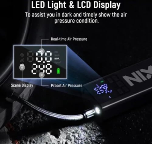 شاحن جوال وماطور هواء LEXIN P5