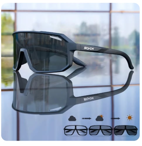 SCVCN اللونية عدسات للدراجة