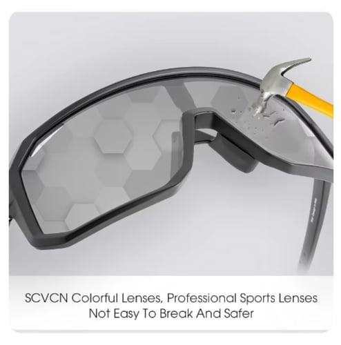 SCVCN اللونية عدسات للدراجة