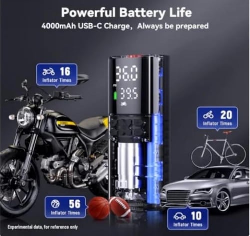 شاحن وماطور هواء LEXIN P4