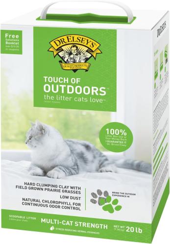 رمل قطط خارجي بدون غبار من دكتور السيز (9 كجم)