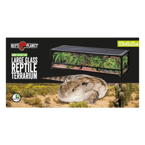 ريبتي بلانيت - حوض زجاجي للزواحف كبير