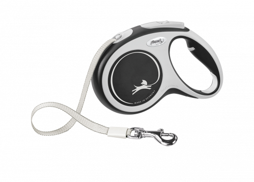 فلكسي مقود الكلاب نيوكمفورت مقاس صغير جدا لون اسود...