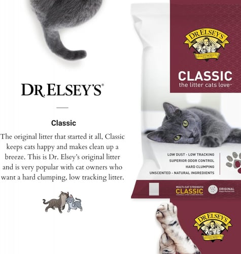 دكتور السيز كلاسيك - رمل قطط متكتل بدون رائحة (8.1...