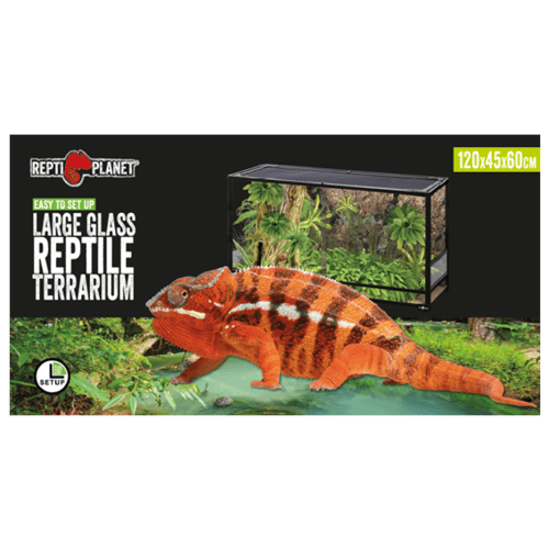 ريبتي بلانيت - حوض زجاجي للزواحف كبير