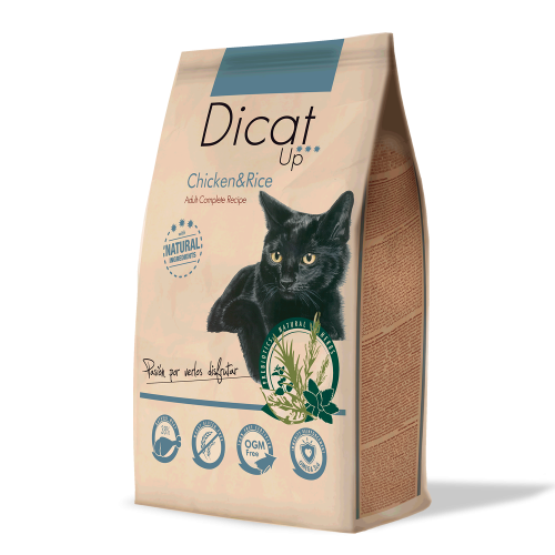 ديكات أب - غذاء جاف متكامل للقطط البالغة ، مكون من...