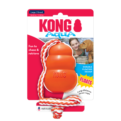 كونج - اكوا لعبة تطفو في الماء للعض و اللعب للكلاب