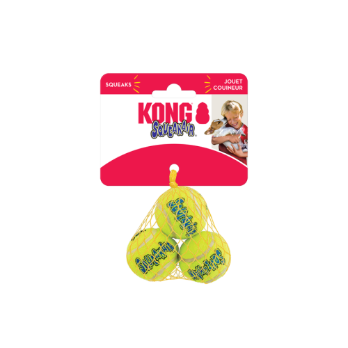 كونج - سكويك اير كرات التنس للعض و اللعب للكلاب (م...