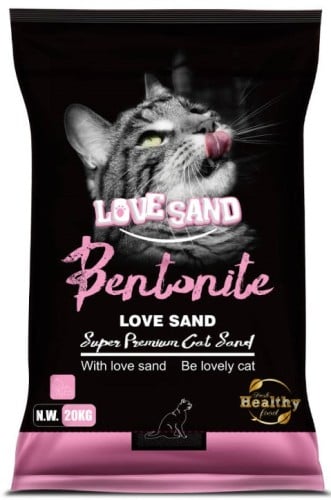 رمل قطط مصنوع من البنتونايت عالي الجودة - رائحة ال...