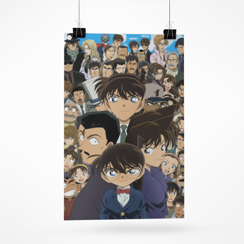 لوحة المونيوم بتصميم كونان