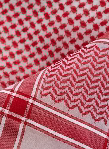 شماغ انجليزي الاول اميرال احمر