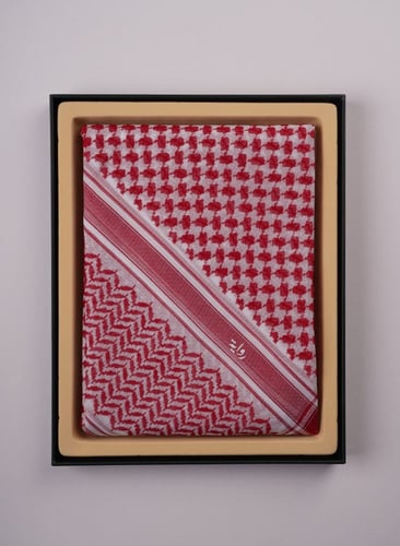 شماغ رواية احمر