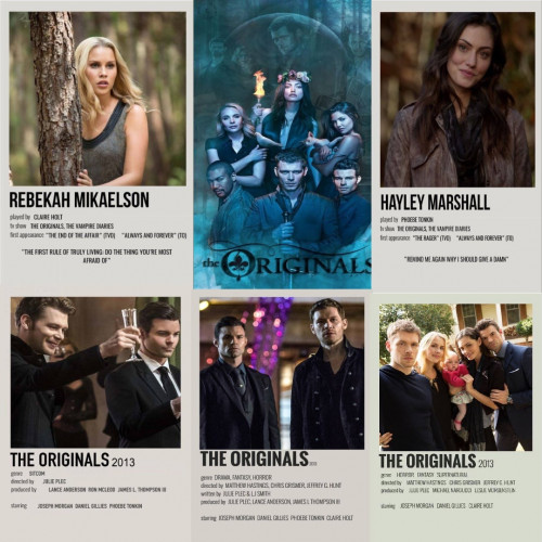 بوسترات "ذا أوريجينالز The Originals posters