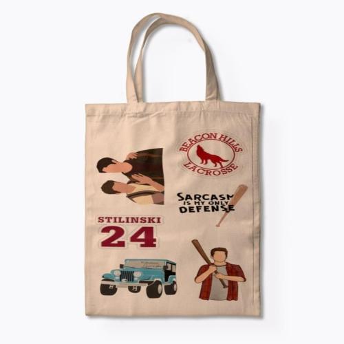 توت باق تين وولف teen wolf Tote bags
