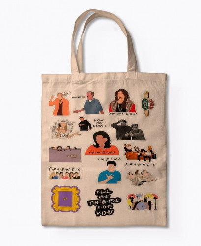 توت باق فريندز tote bag friends