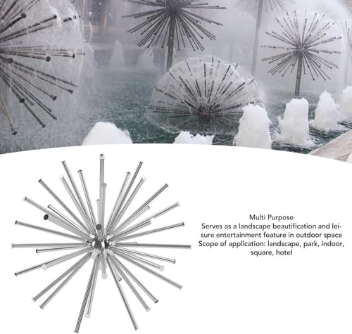 راس نافورة كرة بلورية