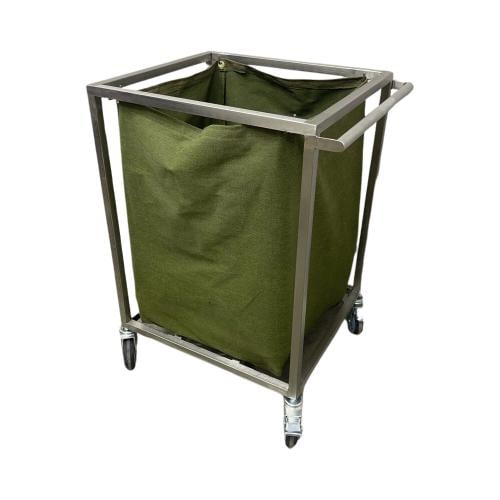 عربة غسيل طبية من الستانلس ستيل