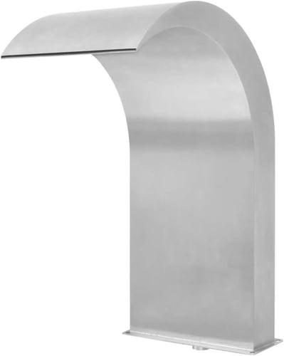 مصب شلال كوبرا منحني ستانلس ستيل 304 – تصميم أنيق...